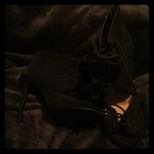 Black heels